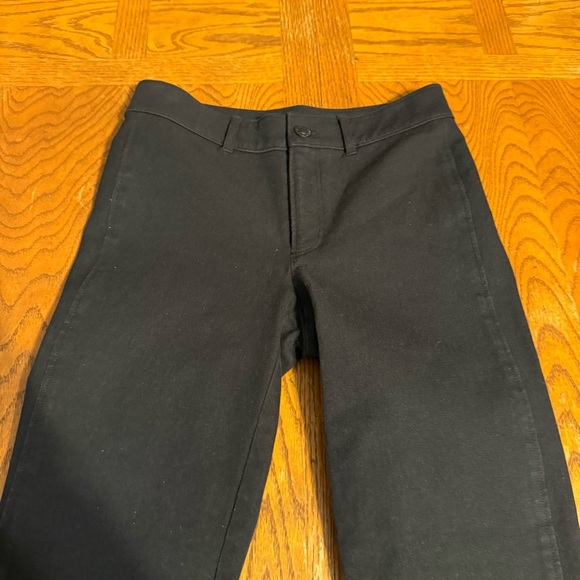 AYR Cropped Skinny Jeans in Black Sz 24 Mid Rise Stretch No Front Pockets Sleek - Picture 5 of 16